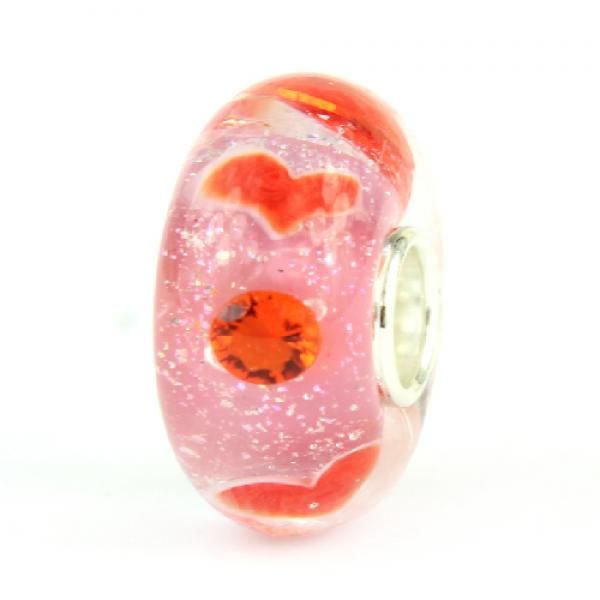 Red Heart Monroe LE - Elfbeads Glass